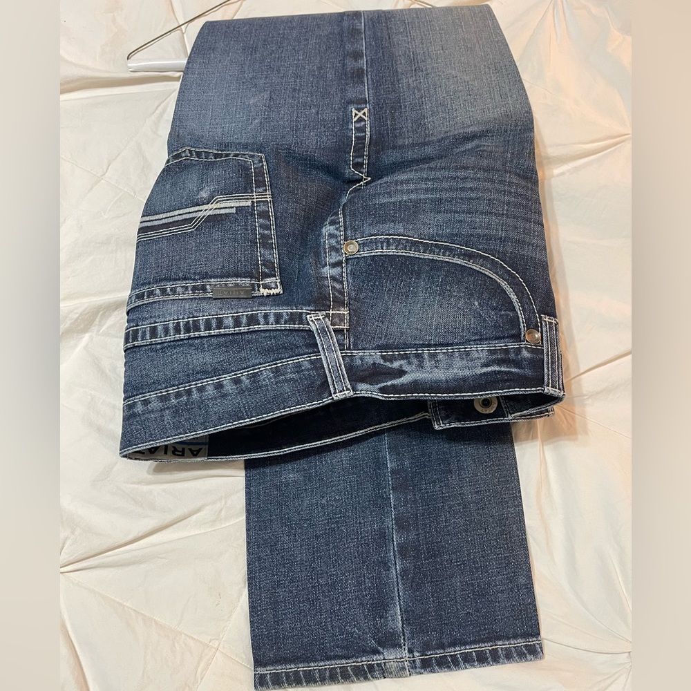 Ariat Jeans bootcut M2 Heavy Starch 33x34 nearly new Ready to Rodeo!!!